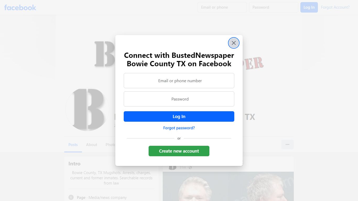 BustedNewspaper Bowie County TX - Facebook